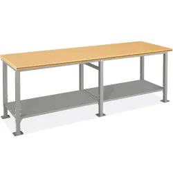 Établi avec plateau en bois 2200 x 1000 mm