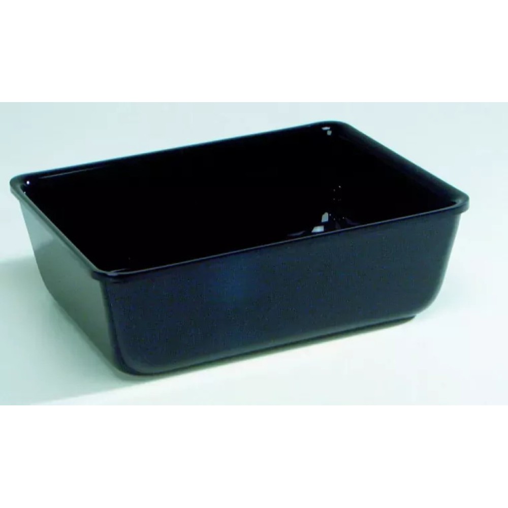 Bac Plexi GN 1/5 profondeur 80 mm en polyméthacrylate de méthyle Noir (A00006229)