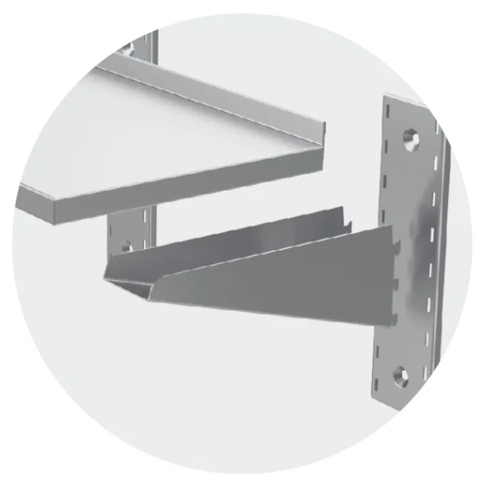 Étagère pour équipement 1300-4 avec une étagère (LSI1-130/40/33)