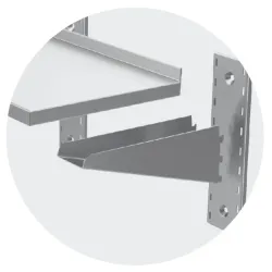 Étagère pour équipement 500-3 avec une étagère