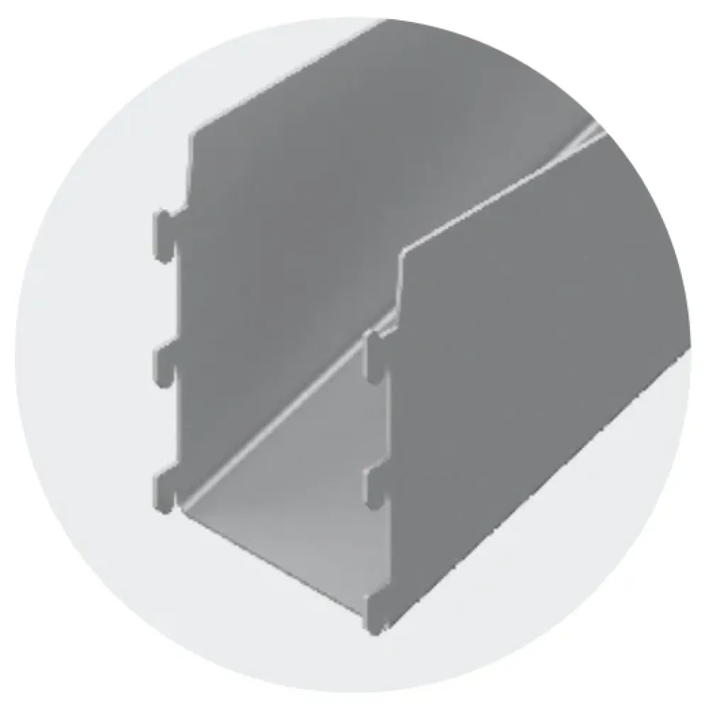 Étagère pour équipement 1300-4 avec une étagère (LSI1-130/40/33)