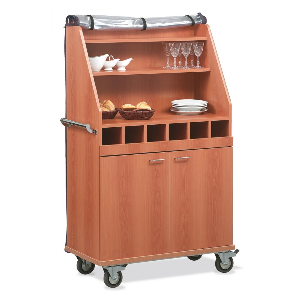 POSTE DE SERVEURS SUR ROULETTES PERSEO A2 B/R (01500PER/A2BR)