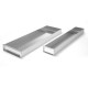 Plaque de cuisson avec panneau latéral amovible 580x100x(H)50 mm (689851)