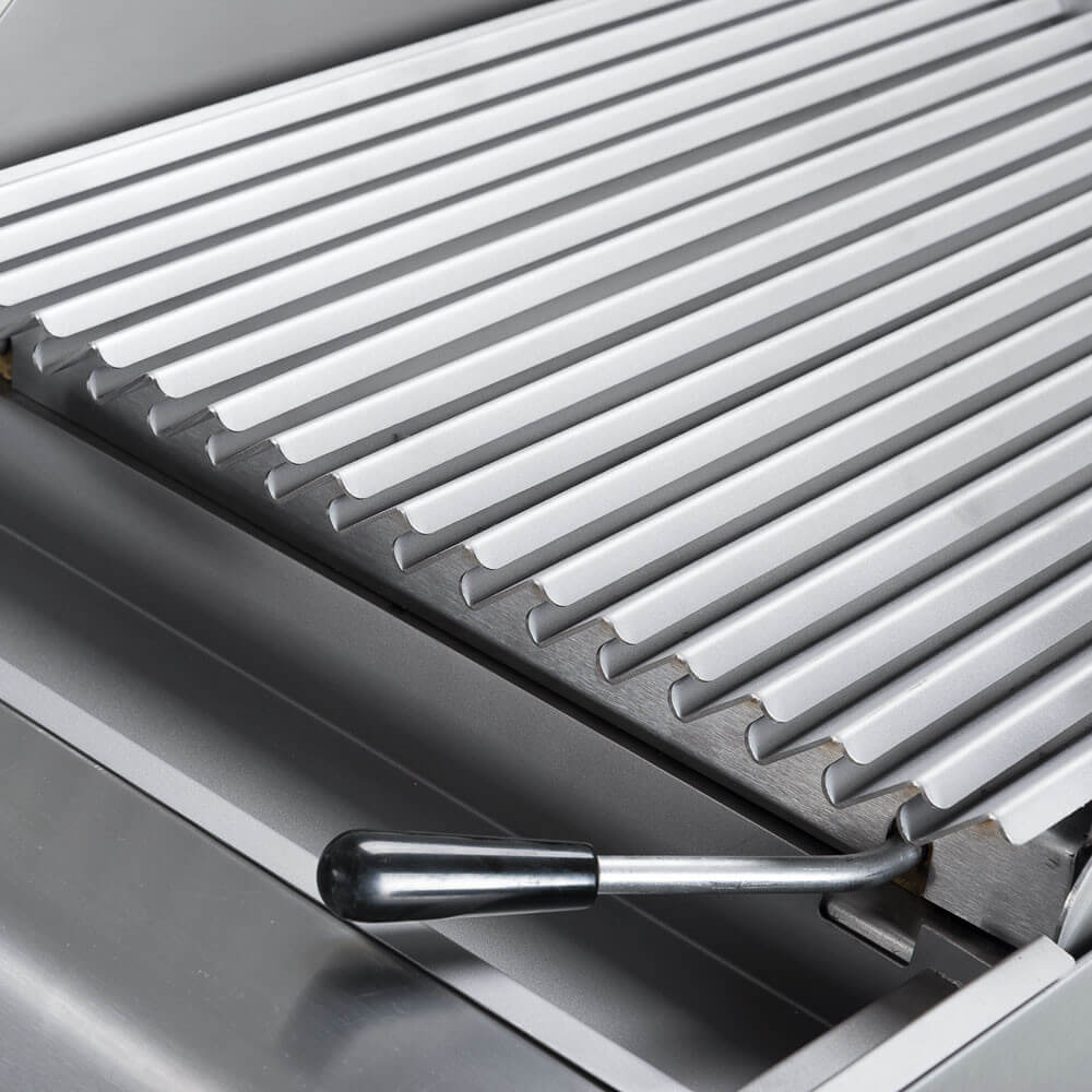 Gril à gaz à pierres de lave, grille en forme de S, 16 kW, G20 (9733110)