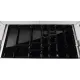 Bac Plexi GN 2/4 profondeur 20 mm en polyméthacrylate de méthyle Noir (A00009547)