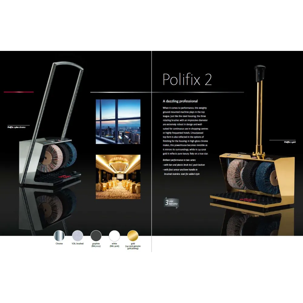 Machine à cirer les chaussures Polifix2 (034-6200)