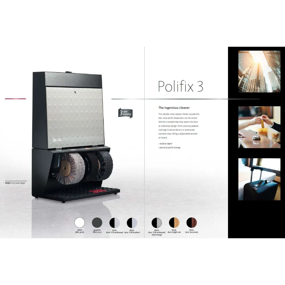 Machine de cirage de chaussures Polifix 3 (037-6300)