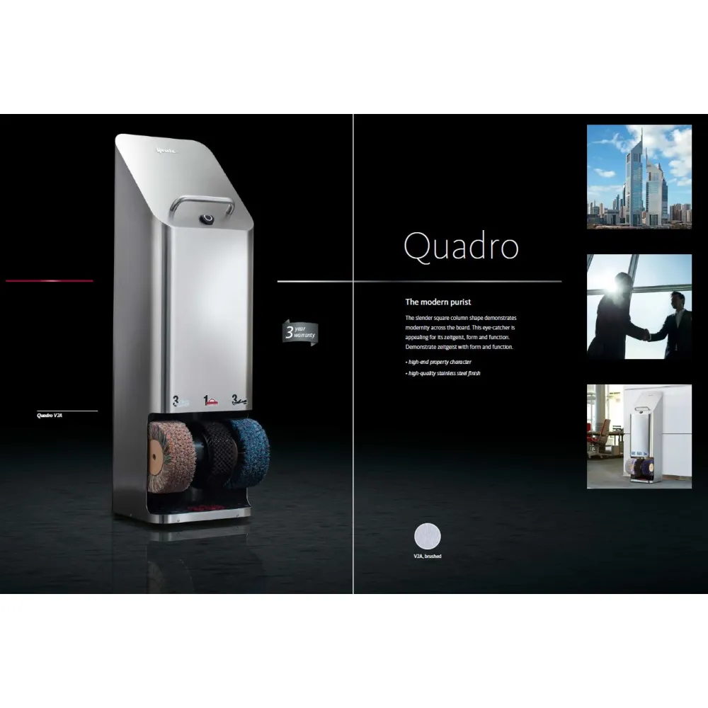 Machine à cirer les chaussures Quadro (058-6200)