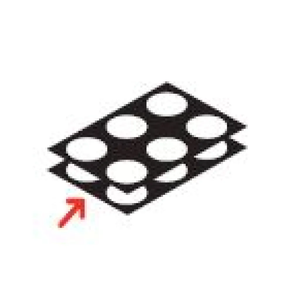 Four à pizza pour 2x6 pizzas MAX 12 (P07EN10088)