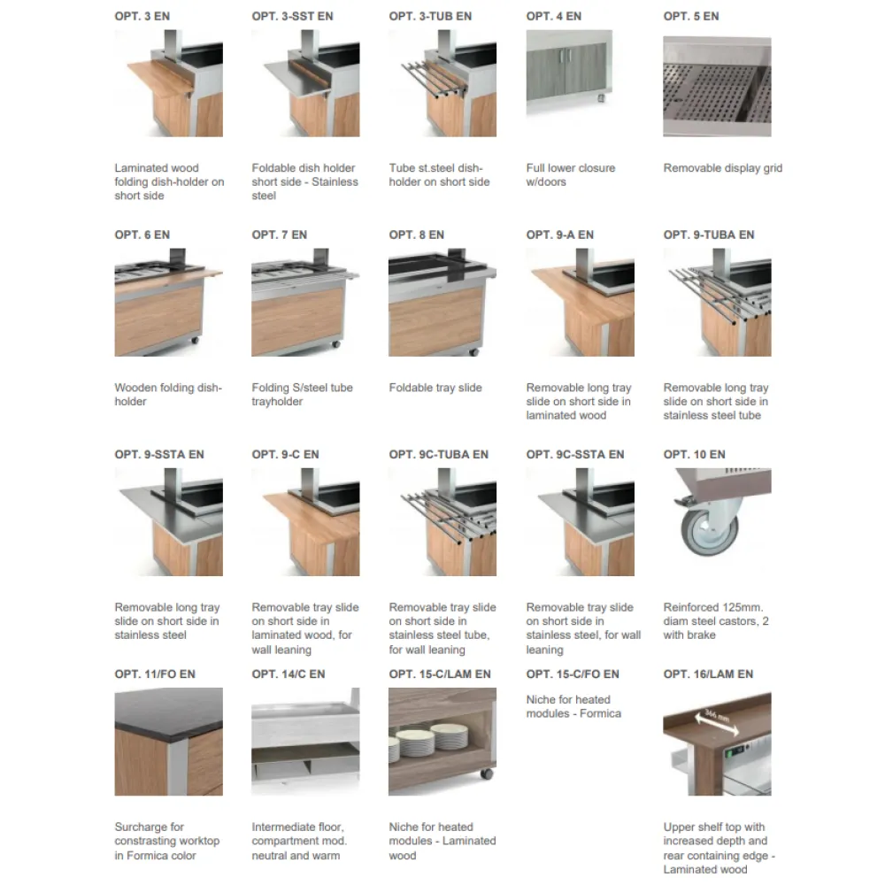 SURFACE CHAUDE EN VERRE TREMPÉ AVEC CHAUFFAGE PAR LAMPE HALOGÈNE ATHENA 3 PC/HALO W (01000HALO3FPCW)