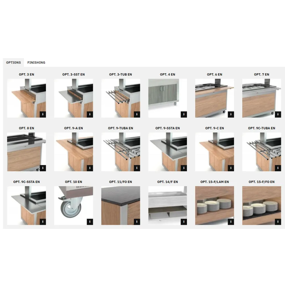 BUFFET RÉFRIGÉRÉ DE COMPTOIR ATHENA 4 PR/M (01000ATH4MPR)