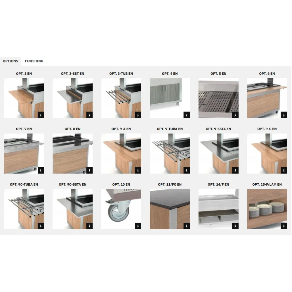 BUFFET RÉFRIGÉRÉ À VENTILATION ATHENA 3 RV/M W (01000ATH3MRVEW)