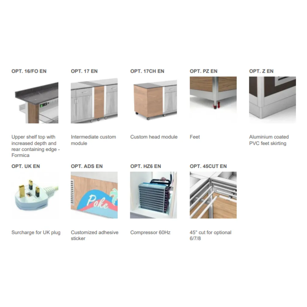 BUFFET RÉFRIGÉRÉ ATHENA 3R/W (01000ATH3FREW)