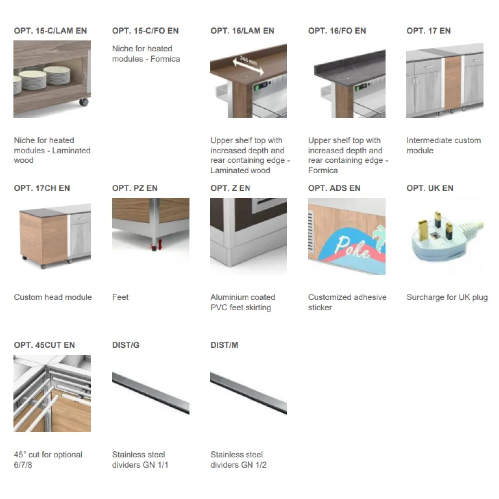 BUFFET CHAUD-MARMIT ATHENA 4 BM (01000ATH4FBM)