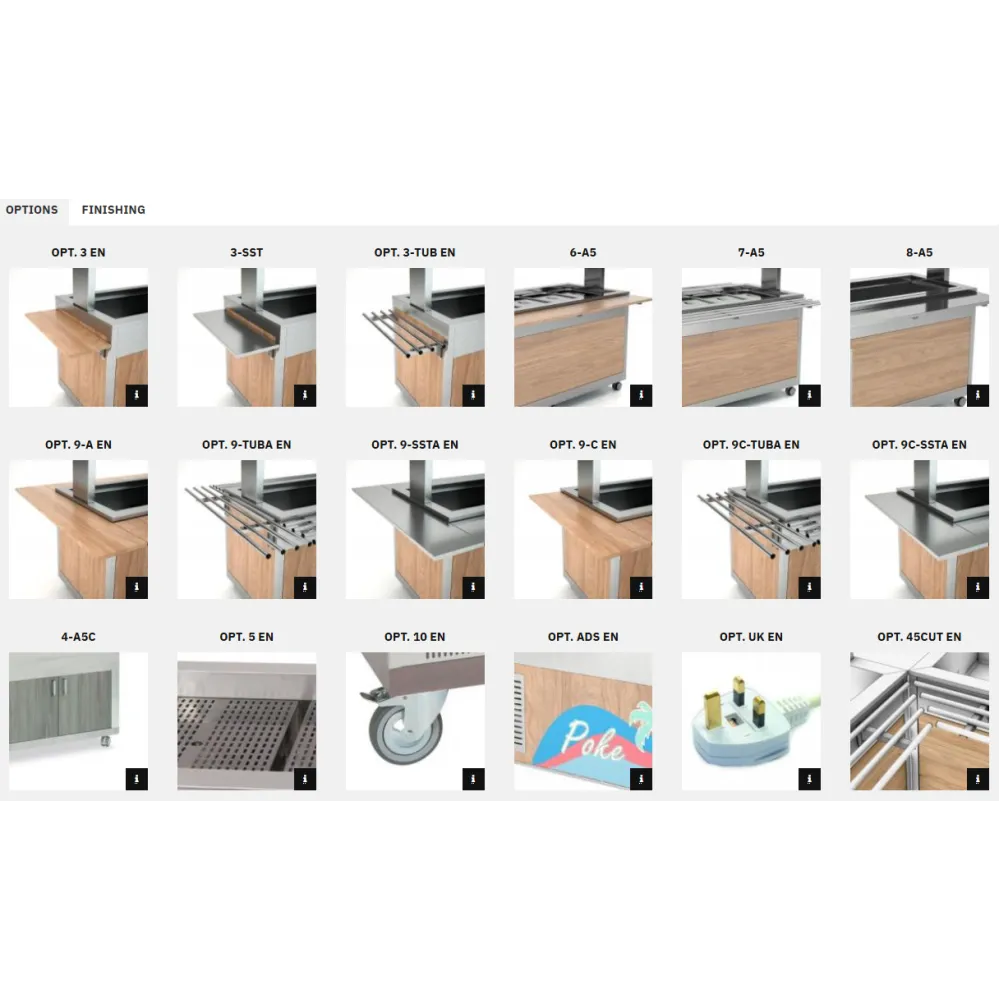 BUFFET CHAUD-MARMIT ATHENA 5 BM (01000ATH5FBM)