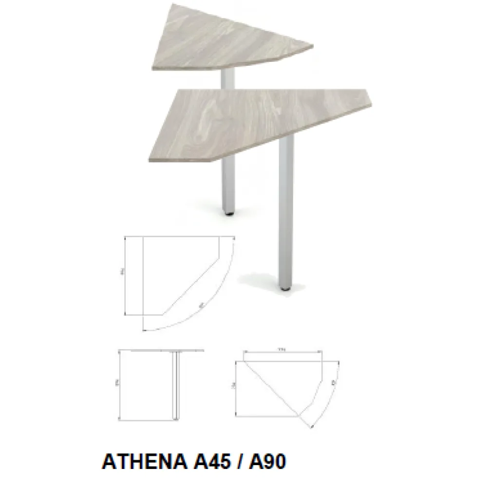 MODULE D'ANGLE 45° ATHENA A 45 (01000ATHA/45)