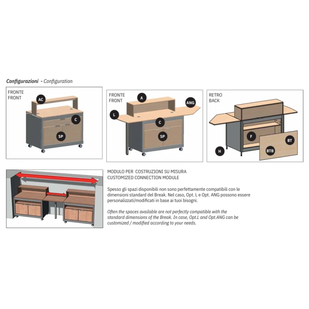 MODULE BUFFET NEUTRE BREAK (016MOBRK)
