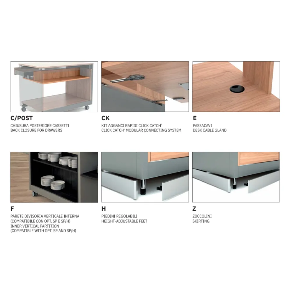 MODULE BUFFET NEUTRE BREAK (016MOBRK)