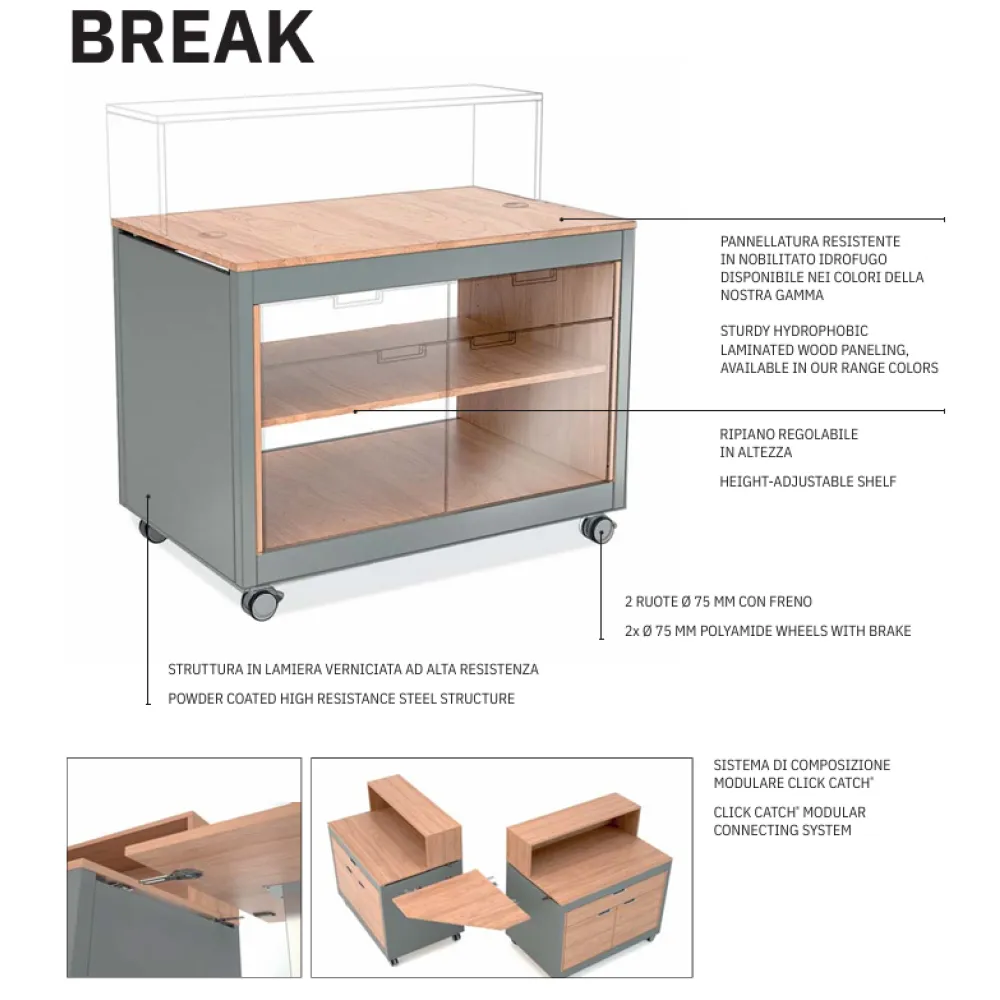 MODULE BUFFET NEUTRE BREAK (016MOBRK)