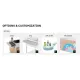 CHARIOT BAIN MARIE AVEC LAMPES HALOGÈNES COMPASS 2 HALO SEP (02000COMP2VSBM/H)