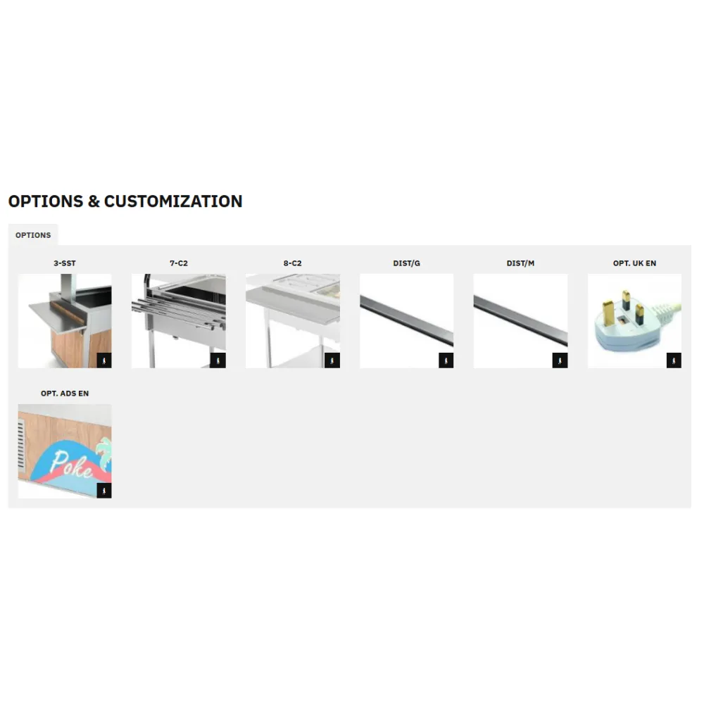 CHARIOT RÉFRIGÉRÉ COMPASS 2 RÉF (02000COMP2R)