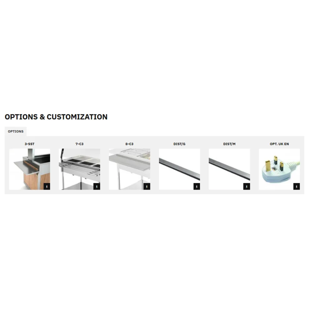 CHARIOT RÉFRIGÉRÉ COMPASS 3 REF (02000COMP3R)