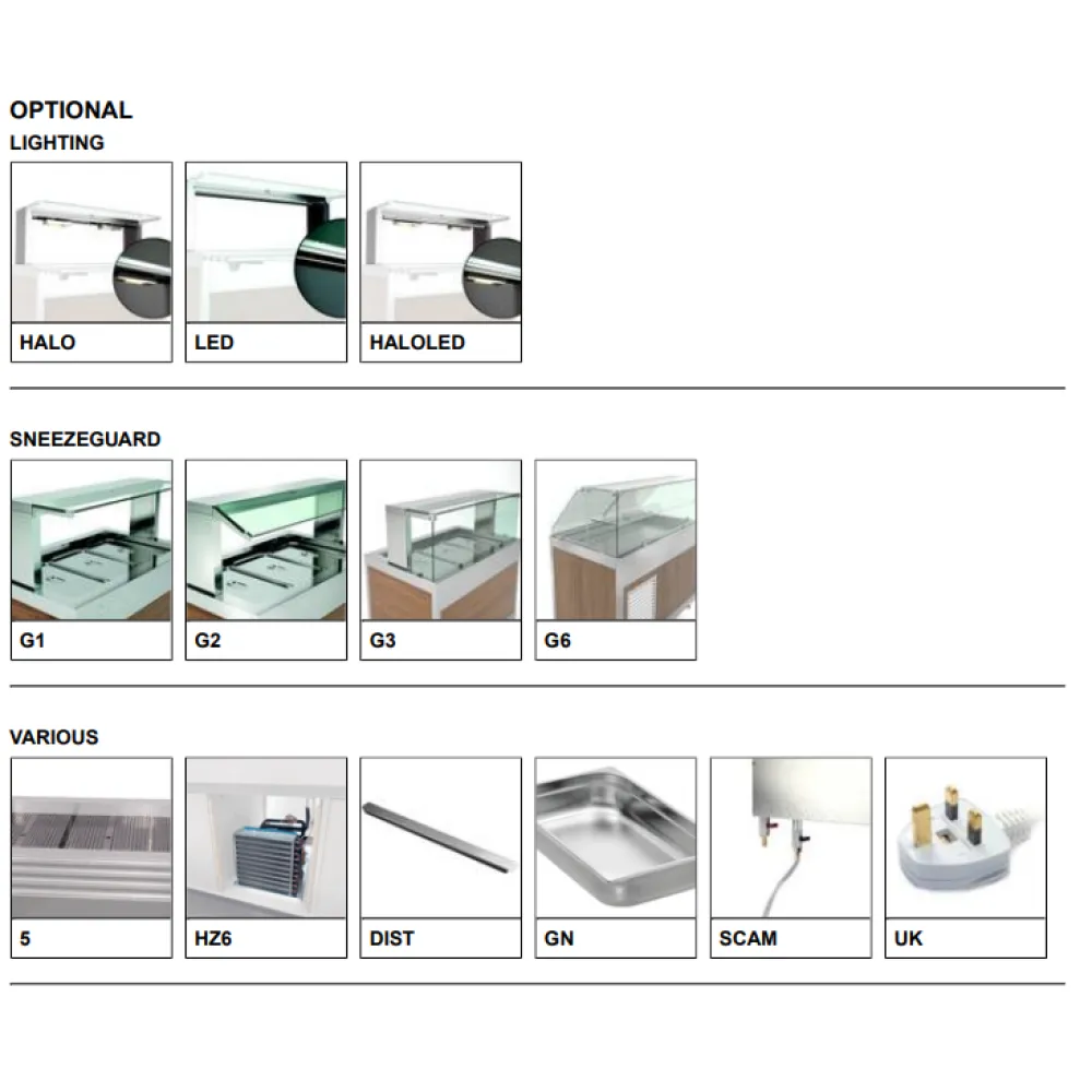 SURFACE CHAUDE EN VERRE TREMPÉ DROP-IN-5PC (006INDROP5PC)