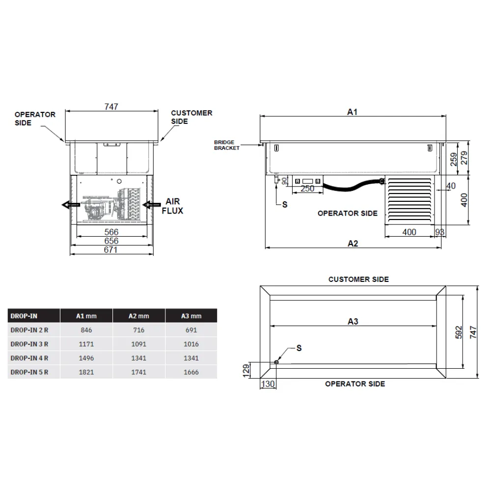 MARMIT FROID DROP-IN-2R (006INDROP2R)