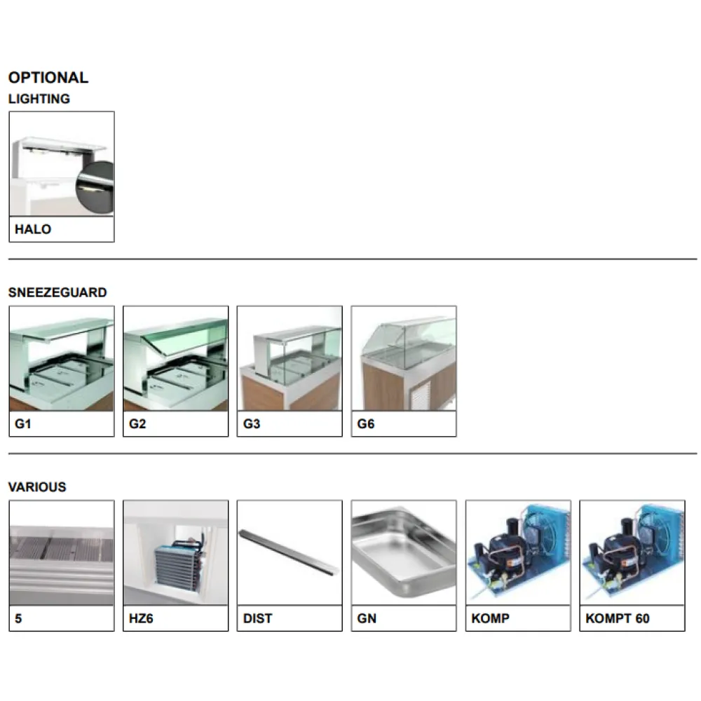 MARMIT FROID AVEC VENTILATEUR DROP-IN-4RV (006INDROP4R/V)