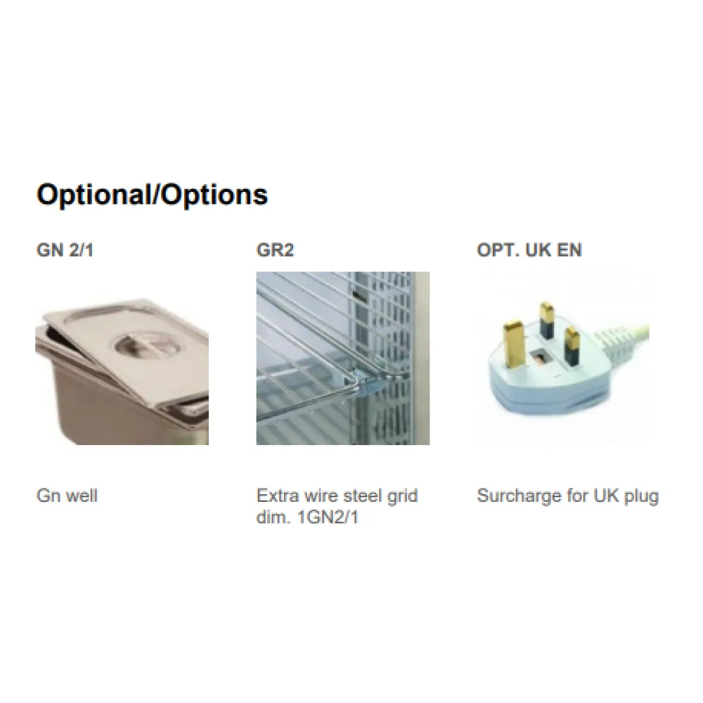 RÉFRIGÉRATEUR SUR ROUES POUR CONTENEURS GN FRIGOVEGA 2 C20 (039FR2/1C15)