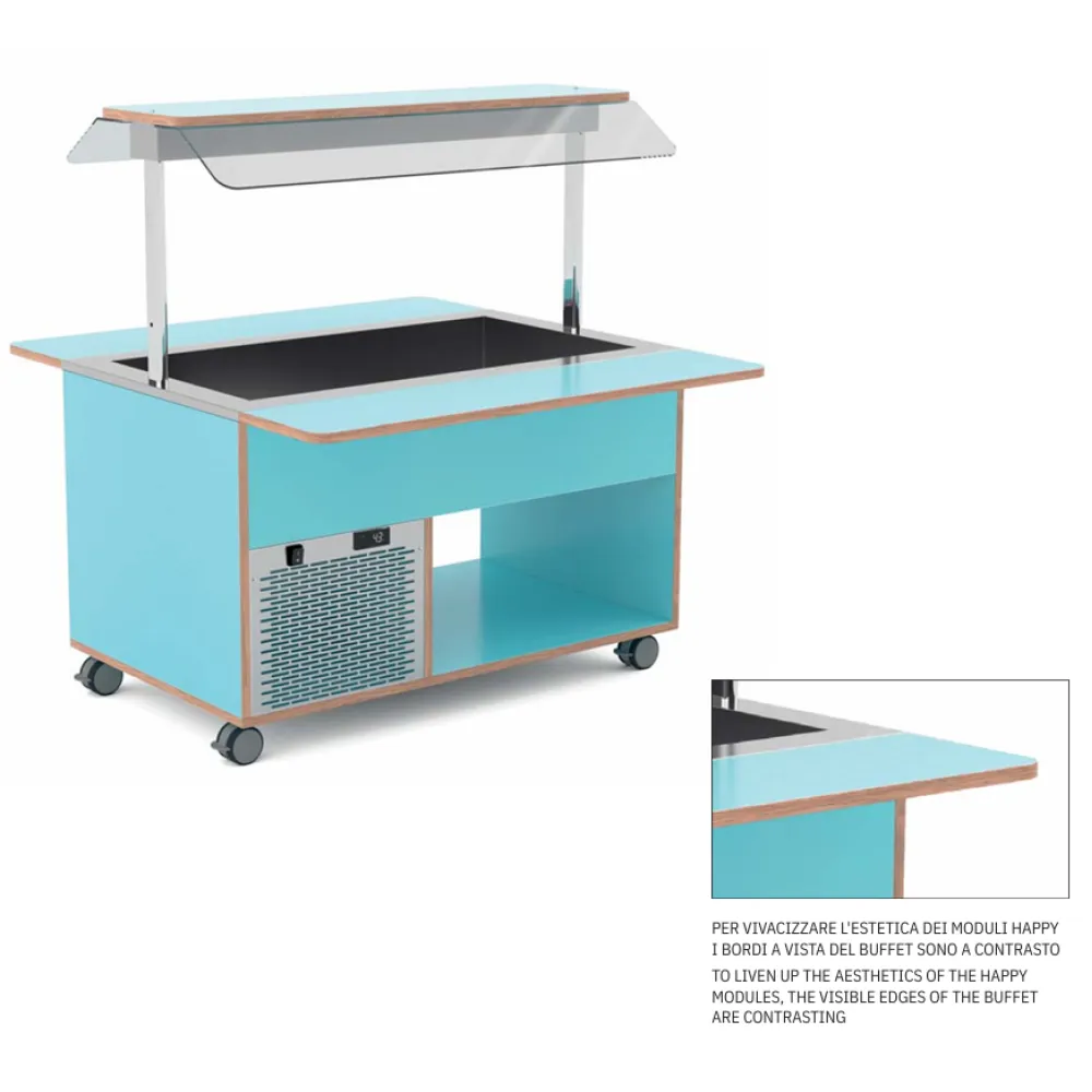 BUFFET RÉFRIGÉRÉ HAPPY 6R (013HP6RF)