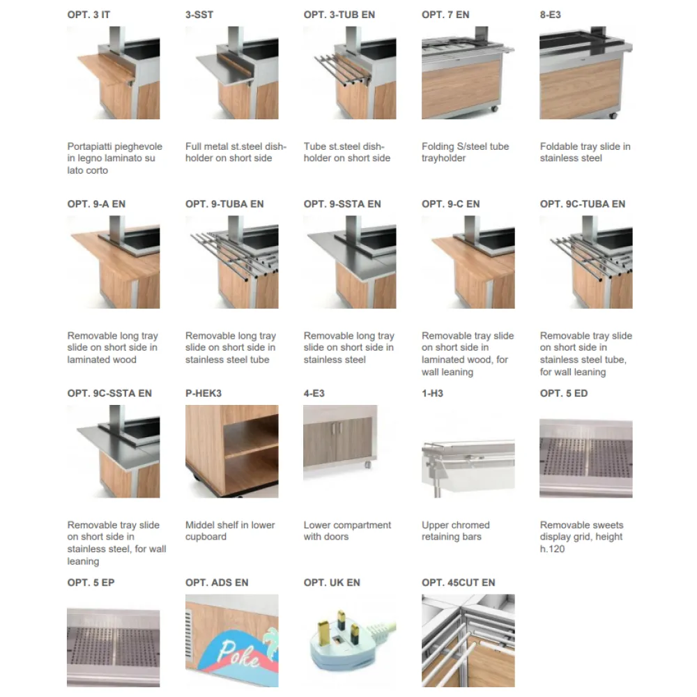 BUFFET CHAUFFANT HEKO 5 BM (01200HEKO5FBM)