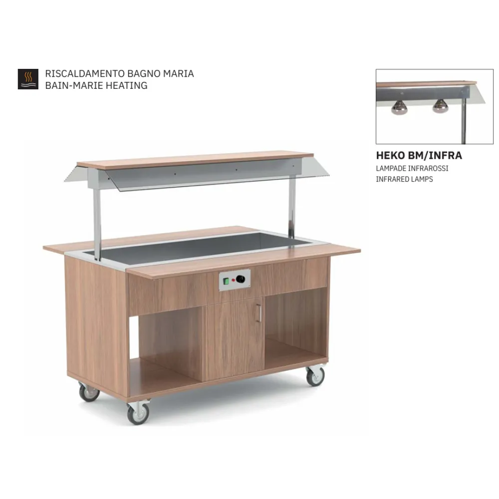 BUFFET CHAUFFANT HEKO 5 BM (01200HEKO5FBM)