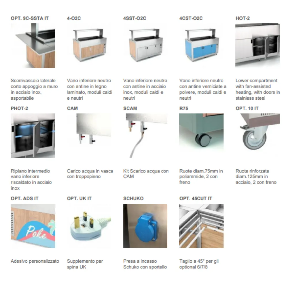 BUFFET CHAUD KIDS 2BM (02100K2BM)