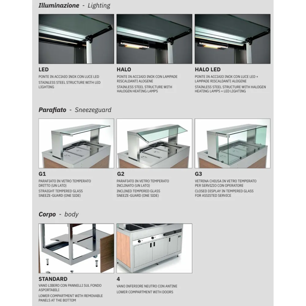 BUFFET CHAUD KIDS 5BM (02100K5BM)