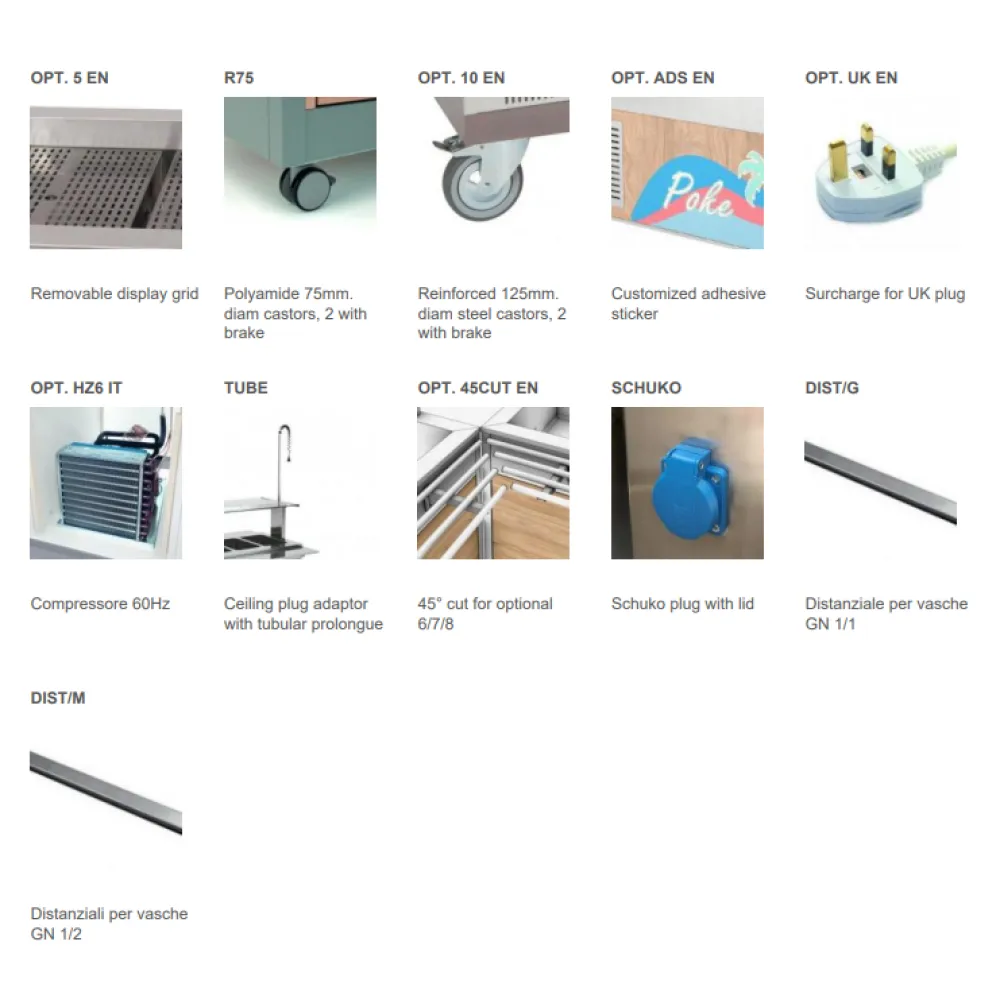 BUFFET FROID AVEC VENTILATEUR KIDS 3 RV (02100K3RV)