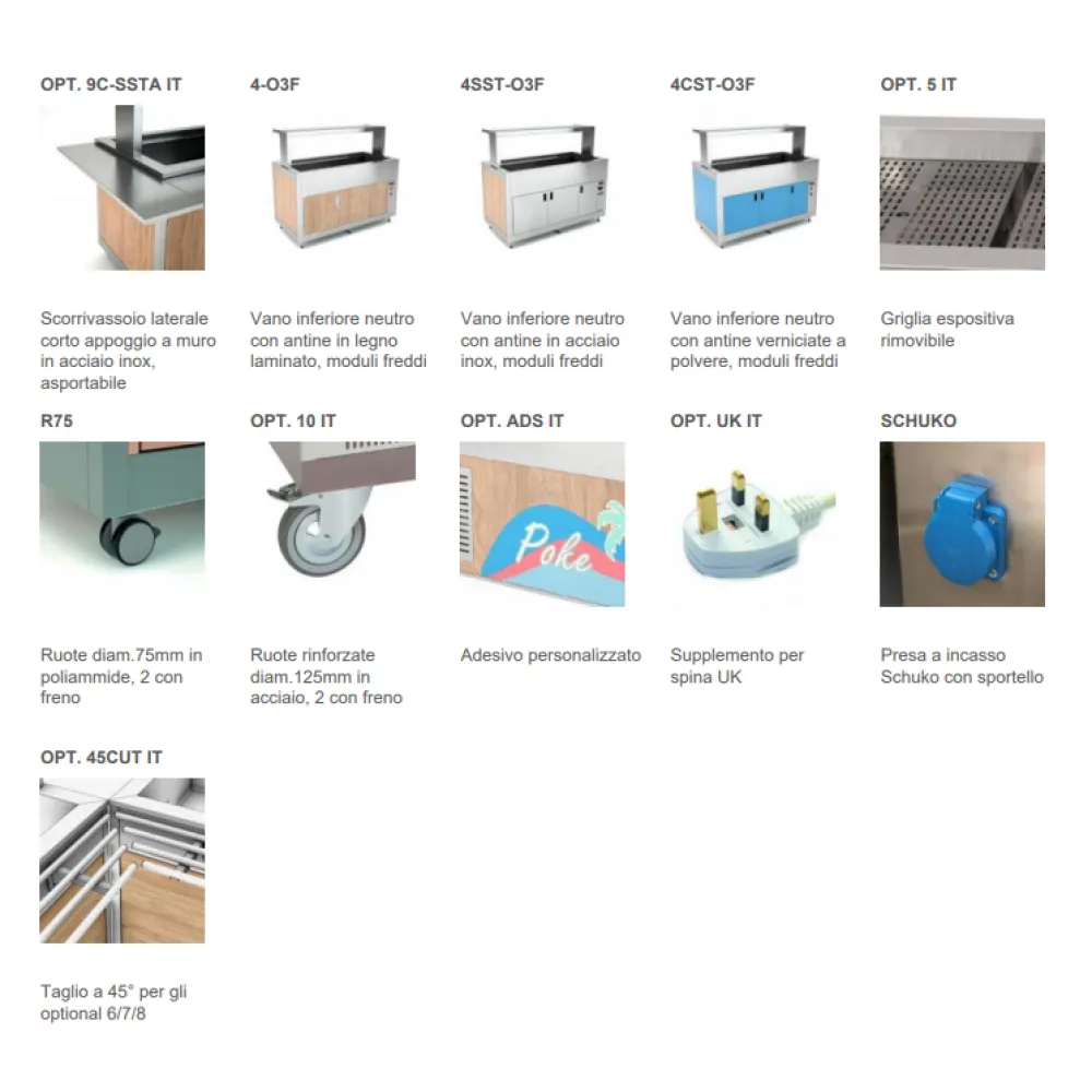 BUFFET RÉFRIGÉRÉ ENFANTS KIDS 2R (02100K2R)