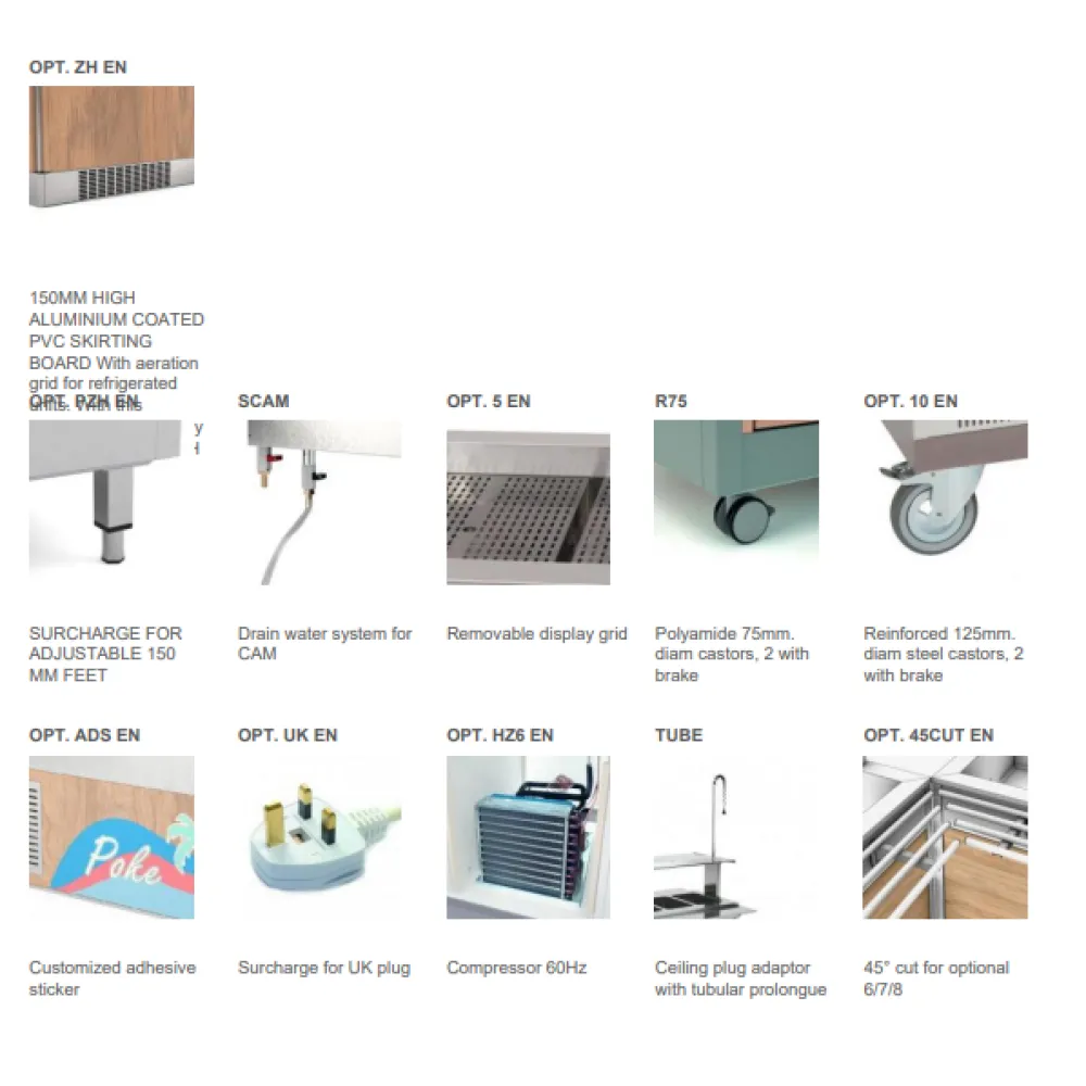 BUFFET RÉFRIGÉRÉ OMNIA 3R (01900OM3R)