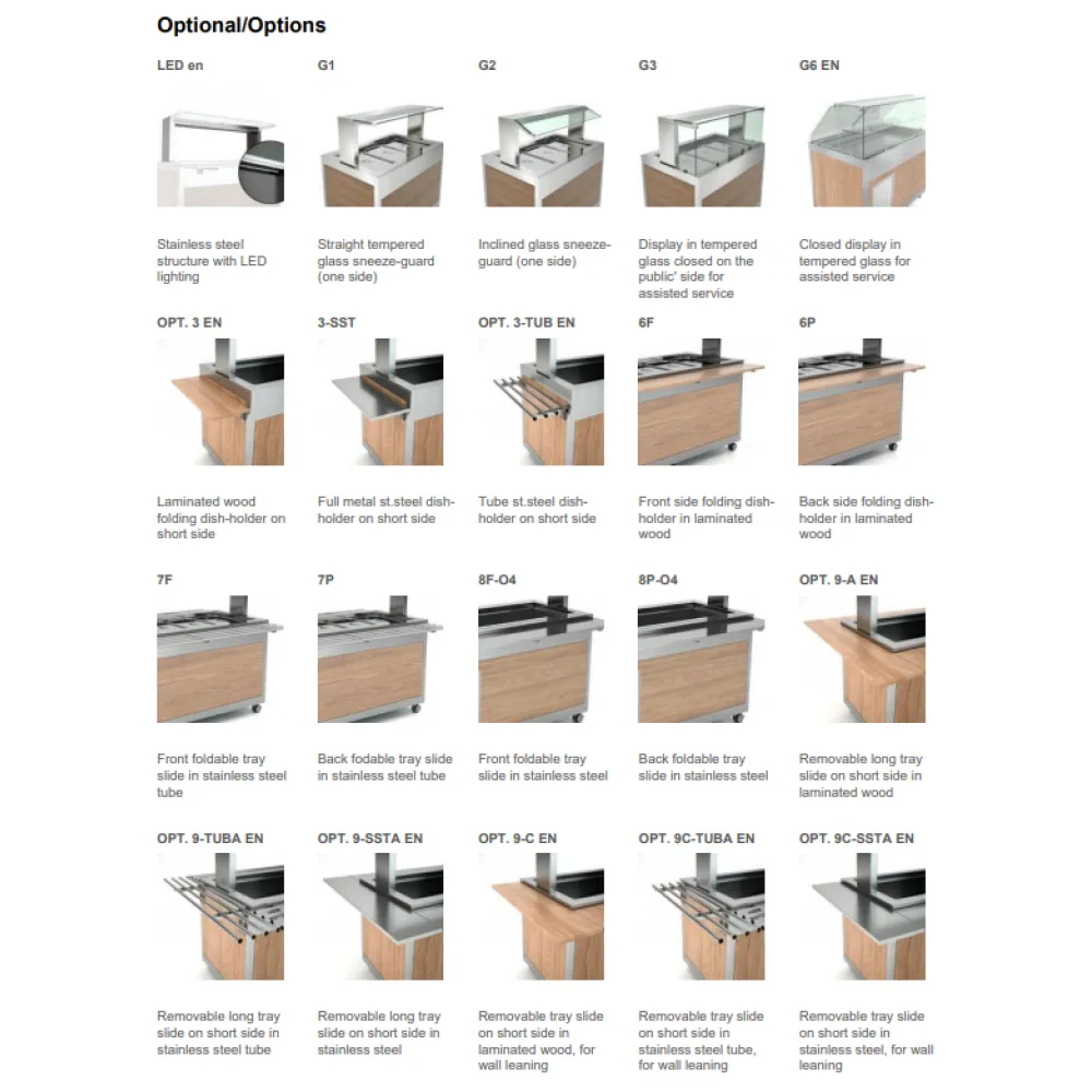 BUFFET RÉFRIGÉRÉ OMNIA 4R (01900OM4R)