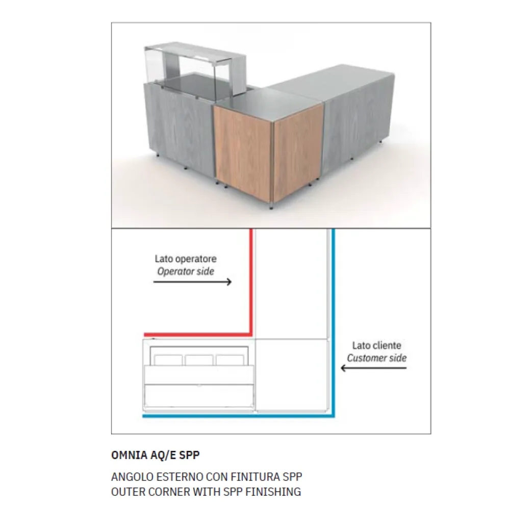 MODULE CARRÉ D'ANGLE EXTÉRIEUR OMNIA AQ/E (01900OMCRNQE)