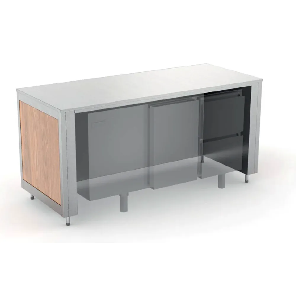 ROLL-IN MODULE NEUTRE AVEC PLAN DE TRAVAIL OMNIA 3CN/T (01900OM3CN/T)