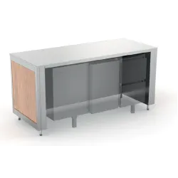 ROLL-IN MODULE NEUTRE AVEC PLAN DE TRAVAIL OMNIA 3CN/T