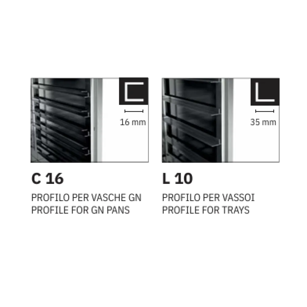 ARMOIRE CHAUDE INOX SUR ROULETTES THERMOVEGA 2 L10 (039TH2/1L10)