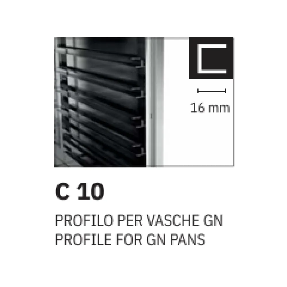 ARMOIRE CHAUDE INOX SUR ROULETTES THERMOVEGA 1SH C10 (039TH1/1C10)