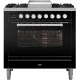Cuisinière avec four Professional Plus 90 cm P09FWE3 6 brûleurs avec plaque de cuisson