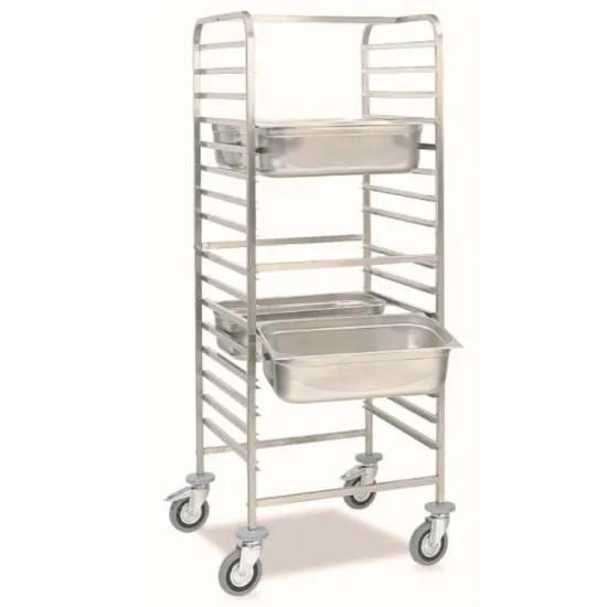 Chariots pour plaques et plateaux GN 2/1