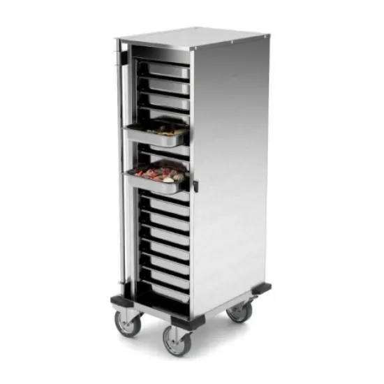 Chariots en acier inoxydable pour plaques GN