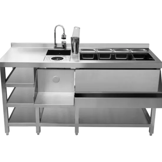 Équipement supplémentaire pour stations de bar