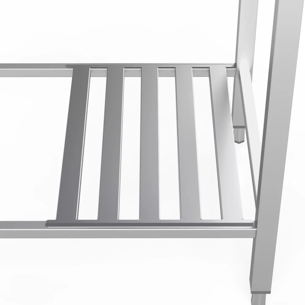 Plonge batterie un bac avec châssis 800 (DV1-PRA-80/60/90)