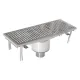 Caniveau de drainage avec siphon central 2000 x 300 mm (BHS-AB0500-200AK)